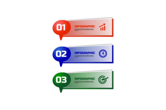 Colorful Glass Morphism Business Graphic Review