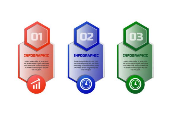 Colorful Glassmorphism Corporate Graphic for Crafting