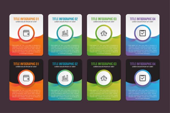 Fluid Rectangle Infographic for Modern Graphics