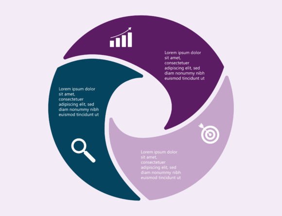 Pie Chart Business Infographic Template for Graphics and Infographics